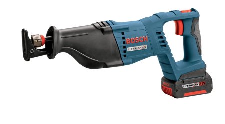 Bosch CRS180K 18-Volt Lithium-Ion Reciprocating Saw Kit with Battery Charger and Blade