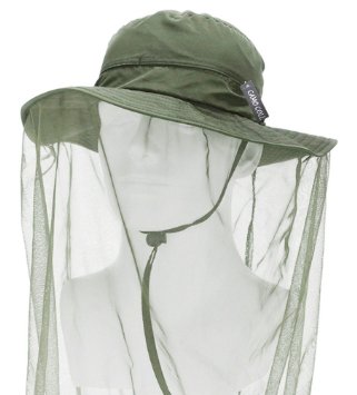 Camo Coll Outdoor Anti-mosquito Mask Hat with Head Net Mesh Face Protection