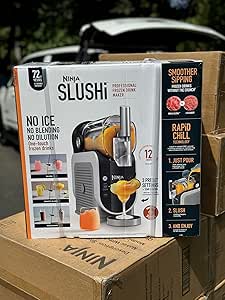 Ninja SLUSHi 72 oz Professional Frozen Drink Maker, 3 Preset Settings Slushie Machine