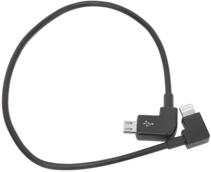 Micro USB Cable, RC Micro USB Cable Replacement Accessory Compatible with Mavic Mini Drone(for Lightning to Micro-USB )