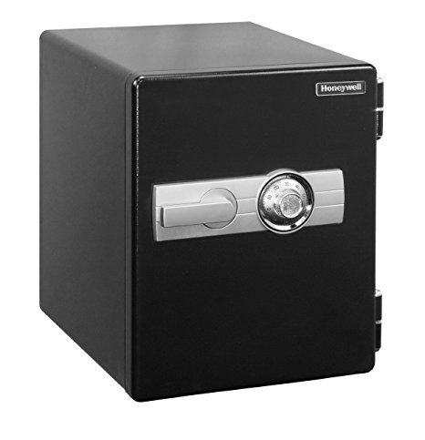Honeywell 2201 Steel Fireproof and Security Safe, 0.73-Cubic Feet, Black