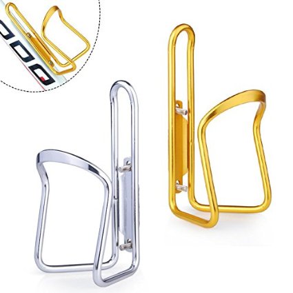 FiveBox Lightweight Aluminum Alloy Bicycle Water Bottle Cage Holder for Outdoor Activities