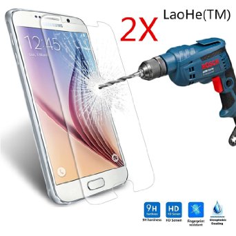 Samsung Galaxy S7 Screen ProtectorUpgrade Version LaoHeTM Premium Tempered Glass Screen Protector Film for Samsung Galaxy S7-2Pack