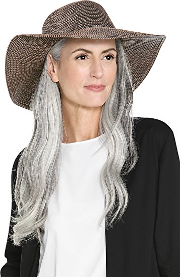 Coolibar UPF 50  Women's Elegant Floppy Sun Hat - Sun Protective