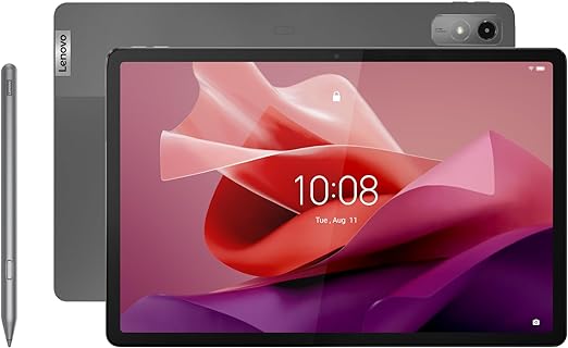 Lenovo Tab P12-2023 - Expansive Touchscreen Tablet - 12.7" 3K Display - 13MP Camera - 8GB Memory - 128GB UFS Storage - Android 13 - Dolby Atmos - Quad JBL Speakers - Pen Included