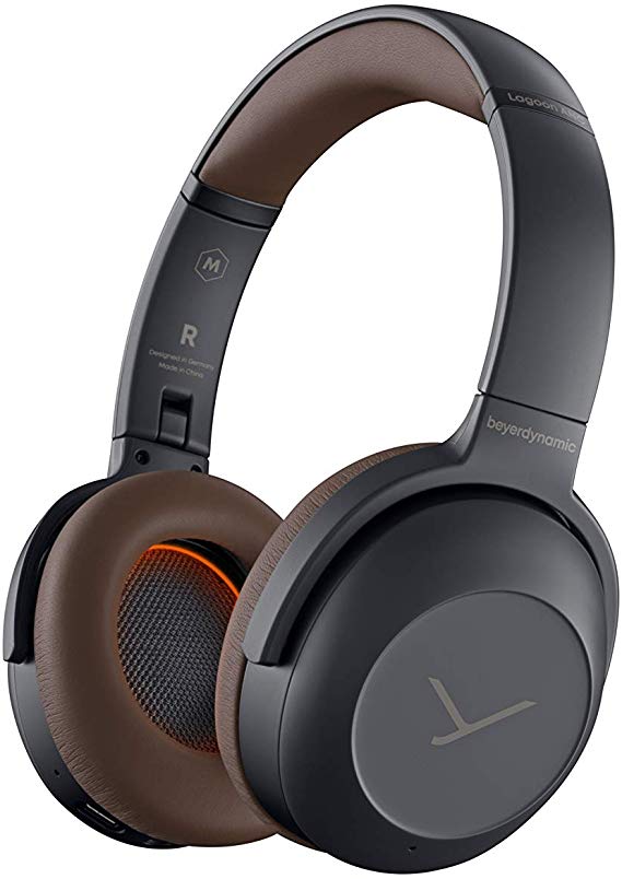 beyerdynamic Lagoon ANC Explorer Bluetooth Headphones with ANC and Sound Personalization Grey/Brown