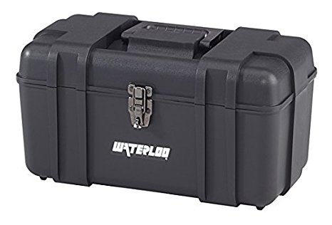 Waterloo Portable Series Tool Box made with Lightweight Industrial-Strength Plastic, 17"