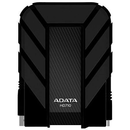 ADATA DashDrive 1TB HD710 Military-Spec USB 3.0 External Hard Drive AHD710-1TU3-CBK (Black)