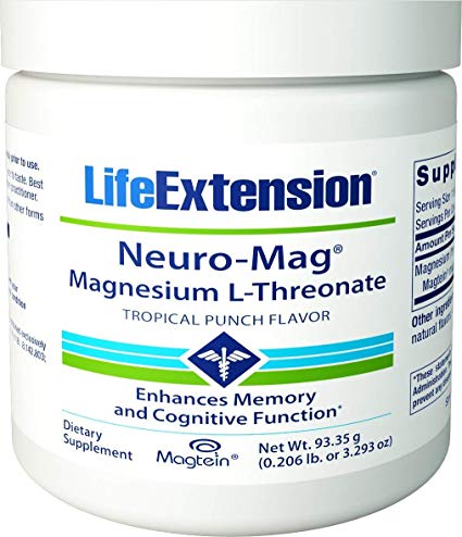 Life Extension Neuro-Mag Magnesium L-Threonate Powder - 3.293 oz