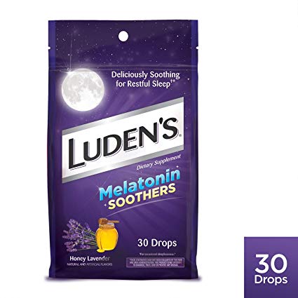 Ludens Melatonin Soothers, Honey Lavender Flavor, 30 Drops, 1 Bag