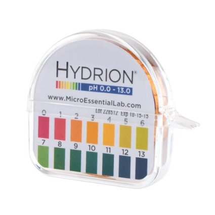 Hydrion Ph paper 93 with Dispenser and Color Chart - Full range Insta Chek ph- 0-13