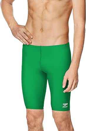 Speedo Men's Swimsuit Jammer Endurance  Solid USA Adult