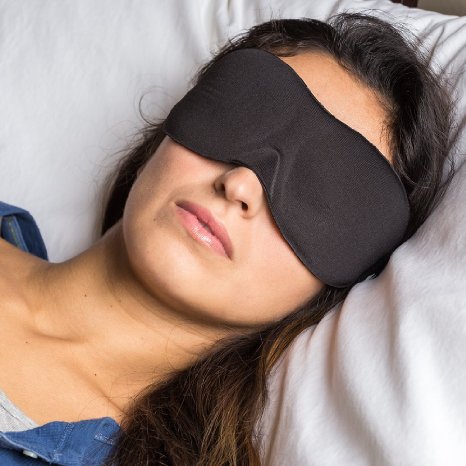 Luxury 3D Contour Super-Soft Sleep Mask - Eye Mask with FREE Ear Plugs and FREE Carry Pouch - Sleep Masks Perfect for Travel Naps a Good Nights Sleep and Meditation - 3D Padded Design Sleeping Mask with Comfort Foam Fit - Contoured Inner Pockets for No Pressure Against Your Eyes - 40winks 3D Sleep Masks with Adjustable Strap - A Sleep Mask Ideal For Men Women and Children - YOUR SATISFACTION GUARANTEED 100 money back within 60 days if you are not completely satisfied