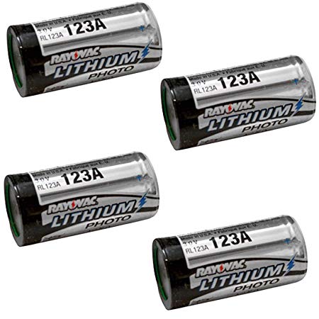 RL123A Lithium CR123A 3V Photo Lithium Batteries Bulk, 10 pcs --- NEW!