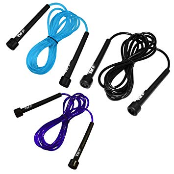 JLL Skipping Rope 3m/10ft ADJUSTABLE Fitness Speed Rope Jump Boxing Exercise Gym Jumping Workout