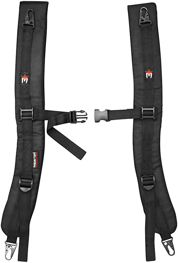 Meister Backpack Straps for 50lb Elite Fitness Sandbag - Weight Rucksack Attachment