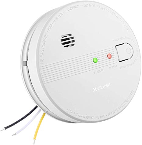 X-Sense SD21 10-Year Smoke Detector, UL Listed Interconnected Fire Alarm with Battery Backup and Photoelectric Sensor