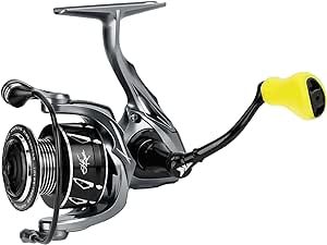 KastKing Skeet Reese Icon Spinning Reel, Carbon Rotor with Aluminum Body Fishing Reel, 6.2:1 Gear Ratio, 10   1 Stainless Steel Ball Bearings,17.6 Lbs Max Drag, TPE Handle Knobs