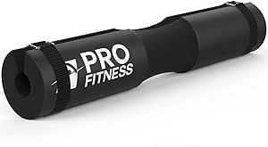 ProFitness Barbell Pad Squat Pad- Shoulder Support for Squats, Lunges & Hip Thrusts - For Olympic or Standard Bars