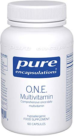 Pure Encapsulations - O.N.E. Multivitamin - Comprehensive Once-Daily Multivitamin - 60 Capsules