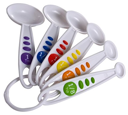 Curious Chef 6-Piece Measuring Spoon Set