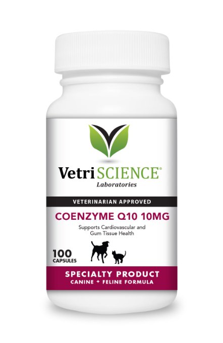 Vetri-Science Coenzyme Q10 Dog & Cat Supplement