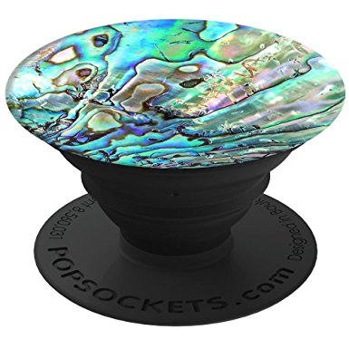 PopSockets: Expanding Stand and Grip for Smartphones and Tablets - Faux Abalone