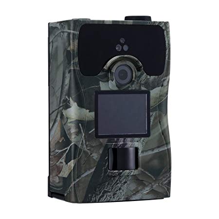 ZOSI Trail Camera 16MP 1080P HD game & hunting camera with 48pcs IR Leds UP to 65ft/20m night vision Weatherproof for wildlife hunting and security