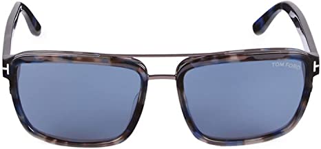 Tom Ford ANDERS FT 0780 BLUE HAVANA/GREY BLUE 58/17/140 Sunglasses for Men