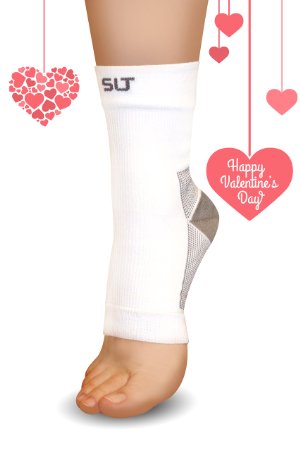 AprilTex Foot Sleeve With True Gratuated Compression 9733 Buy 1 Sleeve and Get the 2nd for 50 Off 9733 High Quality Ankle Support for Relief of Plantar Fasciitis Edema and More 9733 for Men and Women 9733 One Sleeve
