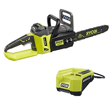 Ryobi RY40511 40V Cordless Brushless Lithium-Ion 14 in. Chainsaw