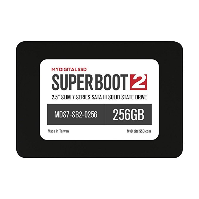 MyDigitalSSD Super Boot 2 (SB2) SATA III (6G) SSD (256GB (240GB), 2.5 Inch SATA)