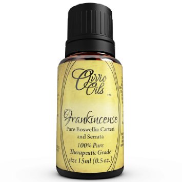 Ovvio Oils 100 Pure Frankincense Boswellia carteri and Boswellia serrata Therapeutic Grade Essential Oil 15 ml 148 g