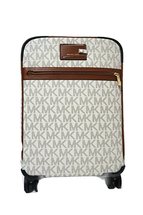 Michael Kors Signature Travel Trolley Rolling Carry On Suitcase