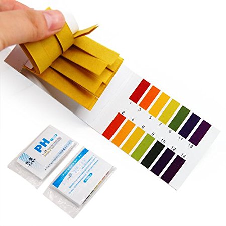 2 Packs PH Indicator Strips - Short Range PH Test Paper Litmus Strips