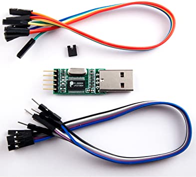 NooElec PL2303 USB to Serial (TTL) Module/Adapter with Female and Male Wiring Harnesses & Test Jumper. Compatible with Windows 98 Through Windows 7; Mac OS 8 Through OS X, Linux and Android!