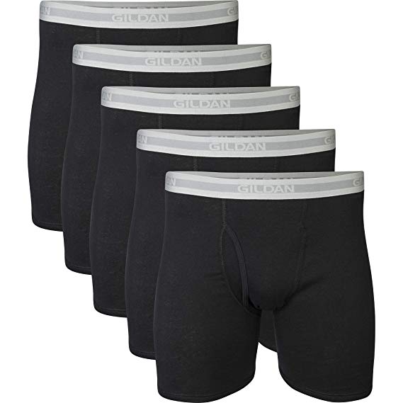 Gildan Men's Regular Leg Boxer Brief Multipack