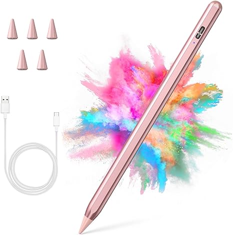 Stylus Pen for iPad, Apple Pencil for iPad, Apple Pen iPad Pencil iPad Pen Apple Pencil (Rose Gold)