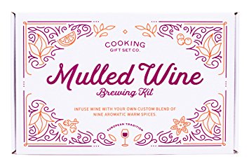 Cooking Gift Set | Mulled Wine Brewing Kit | Unique Gift for Wine Enthusiast, Thanksgiving Hostess