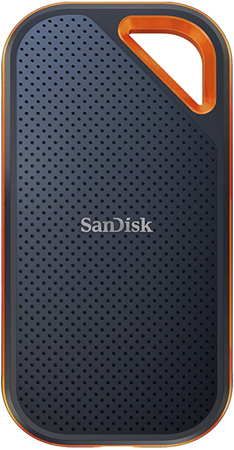 SanDisk 2TB Extreme PRO Portable SSD - Up to 2000MB/s - USB-C, USB 3.2 Gen 2x2 - External Solid State Drive - SDSSDE81-2T00-G25