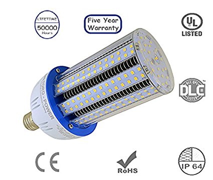 Baltoro CLD6030-55K LED 300 Watt Incandescent Replacement Corn Bulb, Indoor/Outdoor Large Area - E26 3800Lm, for Street Lamp Post Lighting Garage Warehouse HighBay Barn Porch Backyard Brightest 30W