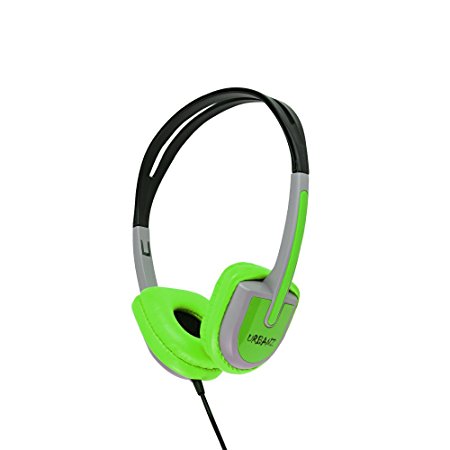 Urbanz Buzz Childrens Lightweight Stereo Headphones, Green