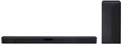 LG SN4 2.1 Channel 300W Bluetooth Sound Bar with Wireless Subwoofer