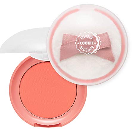 Etude House Lovely Cookie Blusher_2018 New (# OR202_Sweet Coral Candy)