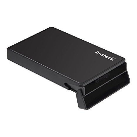 Inateck 2.5 Inch USB 3.0 Hard Drive Disk Enclosure/ Case for 9.5mm 7mm 2.5 Inch SATA I/II/III/HDD/SSD, Support UASP and Optimized For SSD, Tool-Free