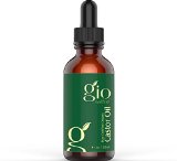 Best Organic Castor Oil for Eyelashes Eyebrows Hair Growth Skin and Face - Gio Naturals Premium Grade 100 USDA Certified Pure Cold Pressed and Hexane Free - Grow and Strengthen Your Hair Naturally