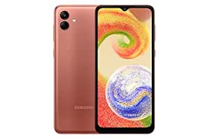 Samsung Galaxy A04 (Copper, 4GB, 128GB Storage) | 50 MP Rear Camera | Face Unlock | Upto 8GB RAM with RAM Plus | MediaTek Helio P35 | 5000 mAh Battery