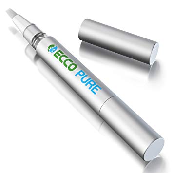ECCO PURE Teeth Whitening Pen :: 1-Pack Gel Pen Kit :: 35% Carbamide Peroxide :: A Pearl Smile White As Snow