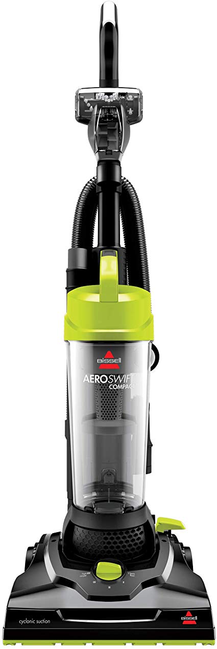 BISSELL Aeroswift Compact Vacuum Cleaner, 26124, Green