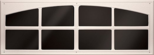 Coach House Accents Simulated Garage Door Window (2 windows per kit) - Almond - Model AP148199